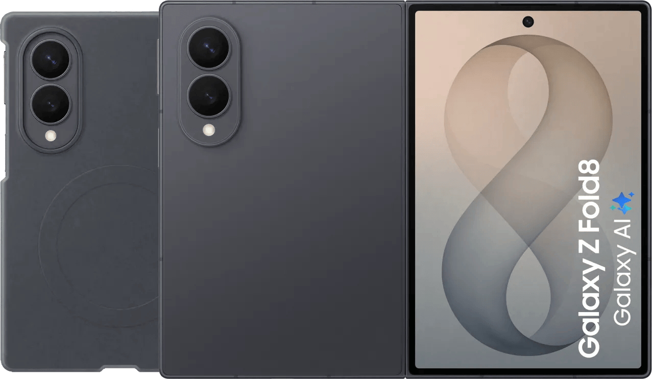 Samsung Galaxy Z Fold 8 512GB Zwart 5G + Siliconen Back Cover met Magneet Zwart