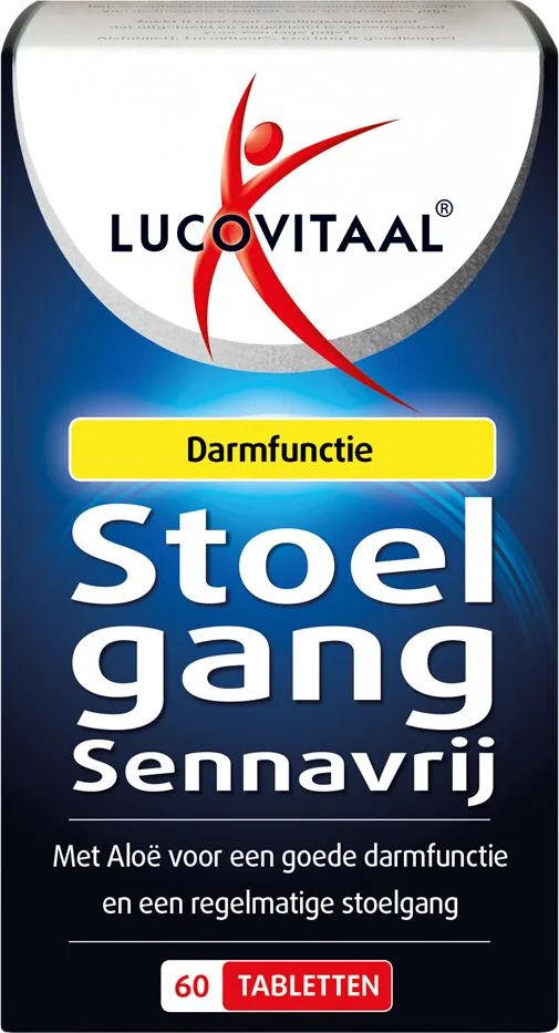 3x Lucovitaal Stoelgang Sennavrij 60 tabletten
