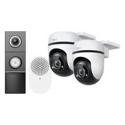 TP-Link Tapo C500 Duo Pack + D235 Smart Battery & Wired Doorbell