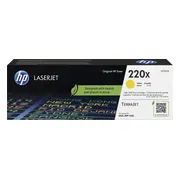 HP 220X LaserJet Toner Geel (Hoge Capaciteit)