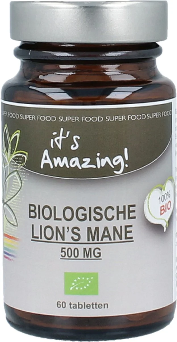 Its Amazing Biologische Lion's Mane Tabletten 60TB