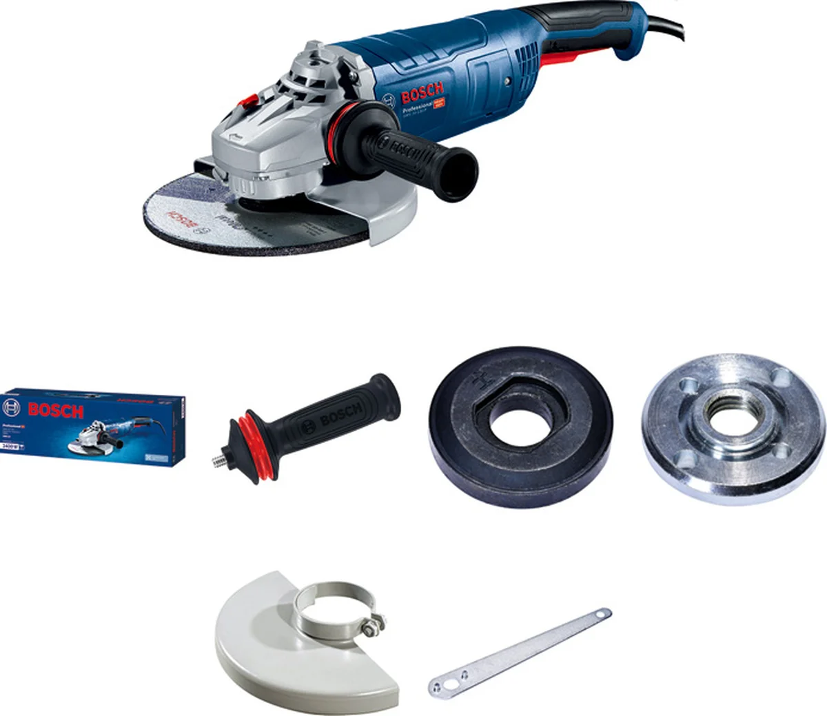 Bosch Professional PRO GWS 24-230 P Haakse slijper 230 mm 2400W - 06018C3100