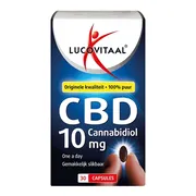 Lucovitaal CBD Cannabidiol 10mg Capsules 30CP
