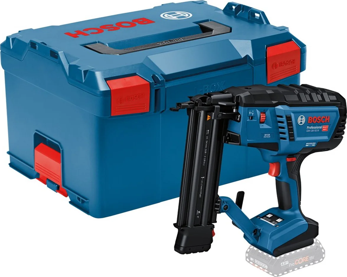 Bosch Professional GNH 18V-50 M Accu Afwerktacker 18Ga 18V Basic Body in L-boxx - 0601482401