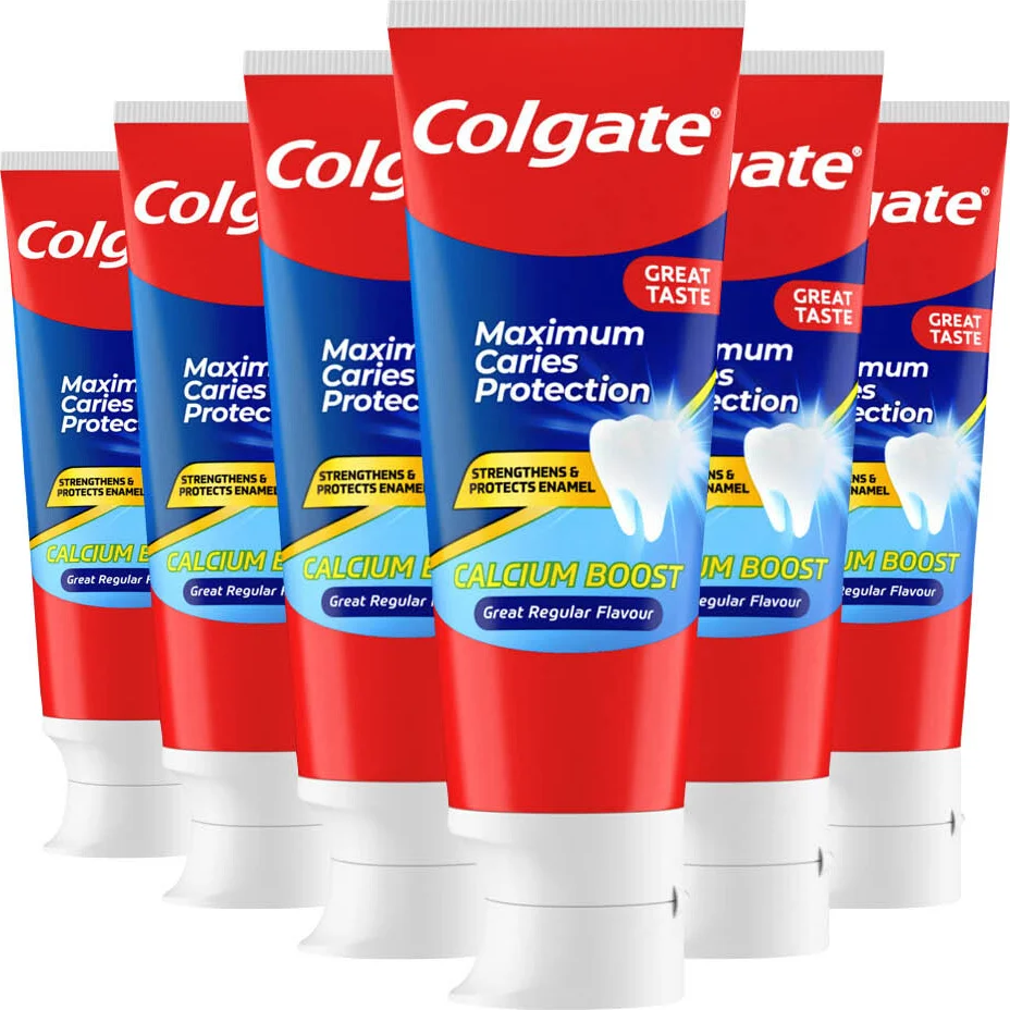6x Colgate Tandpasta Caries Protection 75 ml