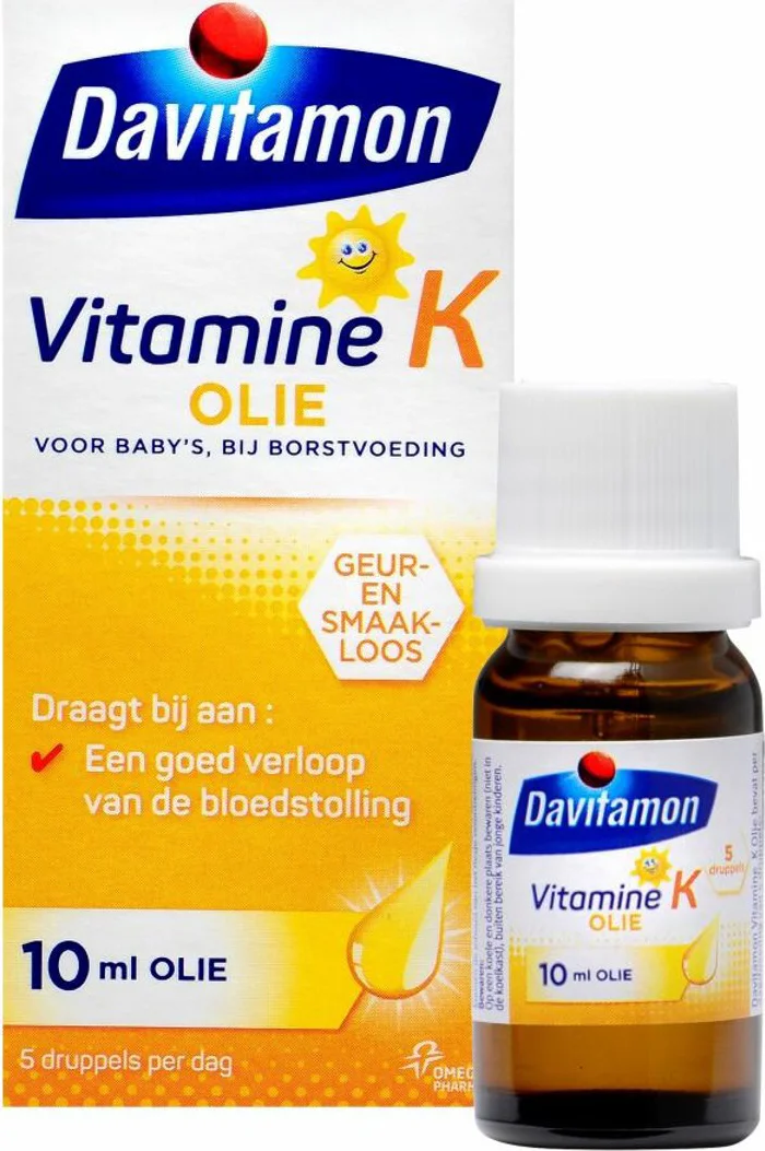 4x Davitamon Vitamine K Olie 10 ml