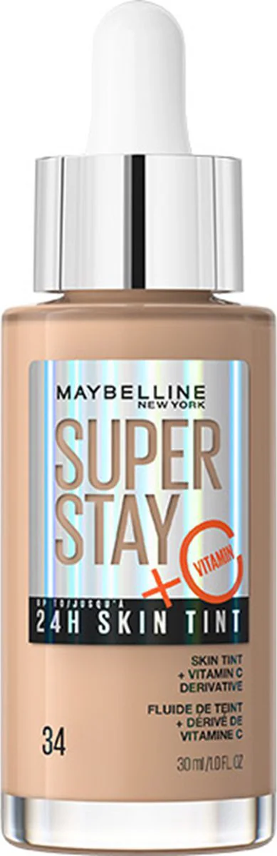 Maybelline SuperStay 24H Skin Tint Foundation 34 30 ml