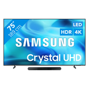 Samsung Led 75" U8070H (2026) + Samsung HW-S60D Zwart (2024)