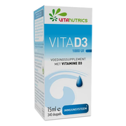 Vitanutrics VitaD3 1000UI Druppels 15ML