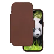 DBramante1928 Lynge iPhone Air Book Case Leer met MagSafe Bruin