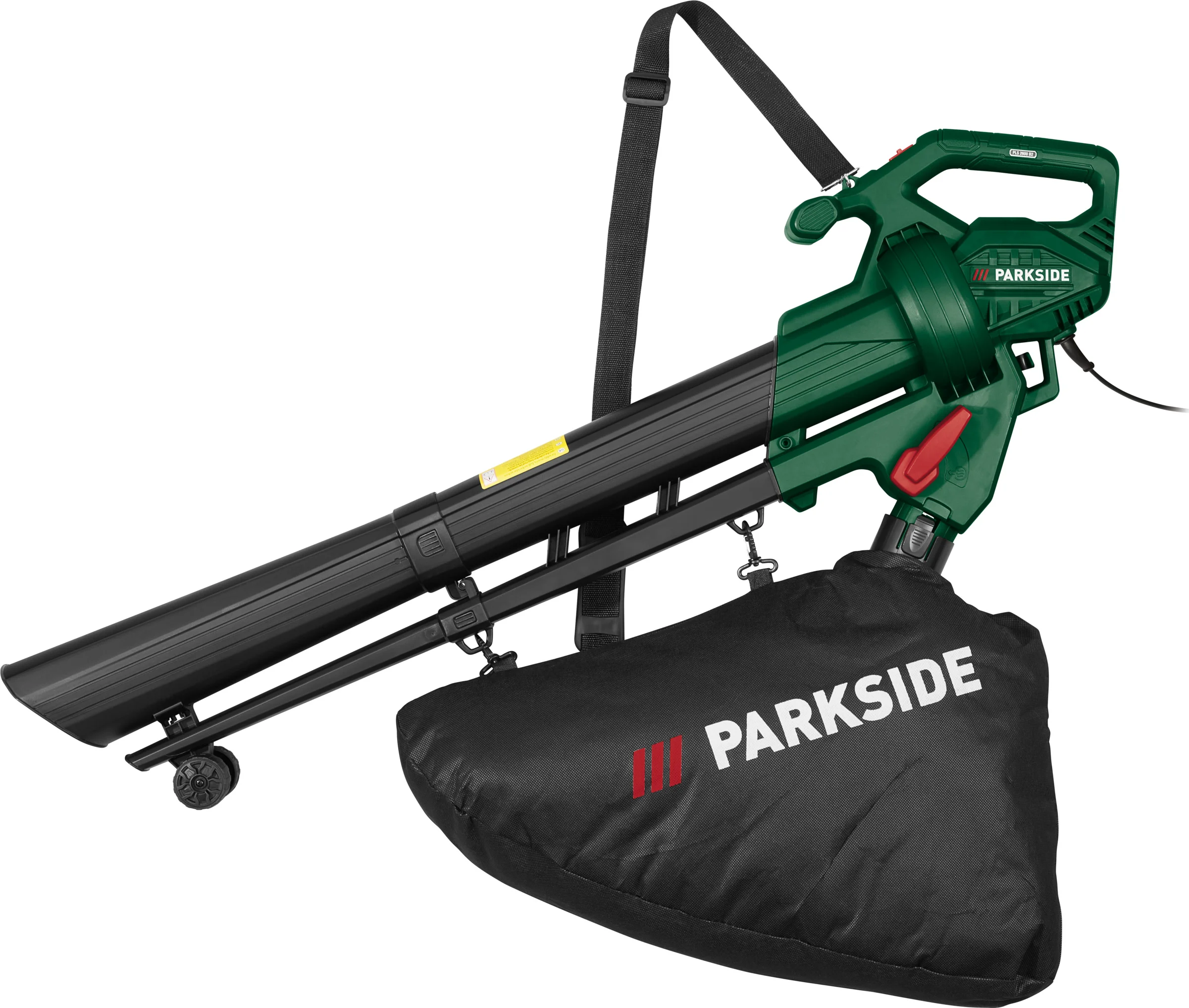 PARKSIDE Elektrische bladblazer en bladzuiger 2600 W, met versnipperfunctie