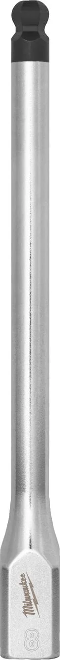 Milwaukee Bitdop 3/8″ 8 mm zeskant - lang met bolkop - 4932500459