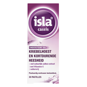 Isla Cassis Keelpastilles - bij kriebelhoest en kortdurende heesheid 30ST
