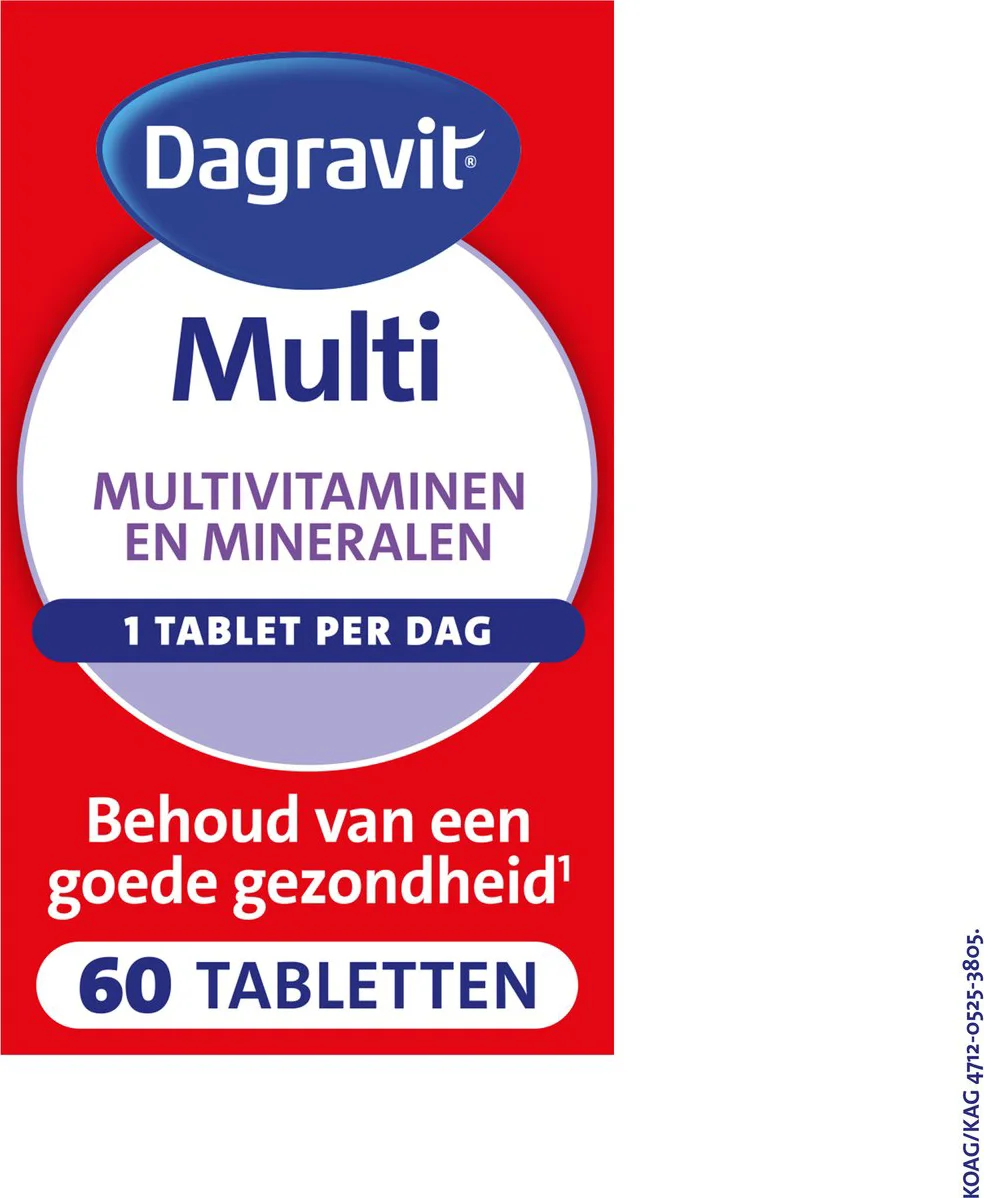 Dagravit Multi Elke Dag 60 tabletten