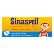 Sinaspril Paracetamol Tabletten 120mg 10st