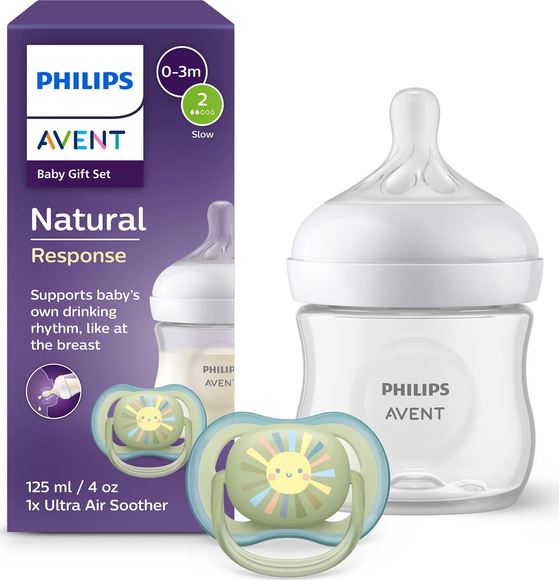 Philips Avent Natural Response Set 0-6 mnd 125 ml