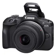 Canon EOS R100 Zwart + 18-45mm