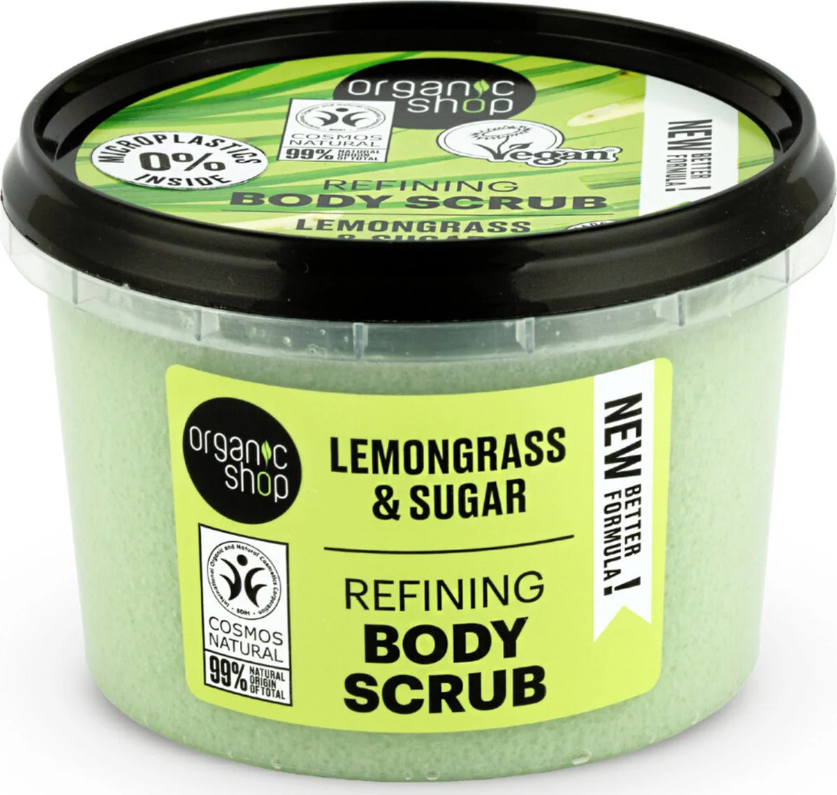 Organic Shop Body Scrub Lemongrass 250 ml