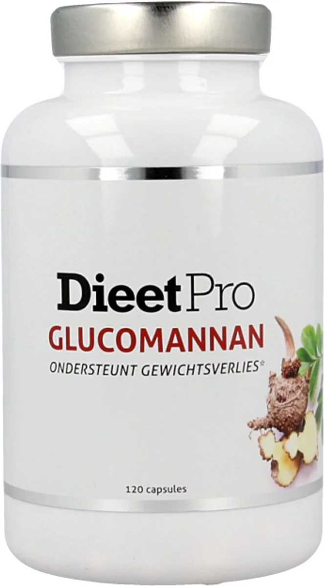 DieetPro Glucomannan Afslankpillen 120CP