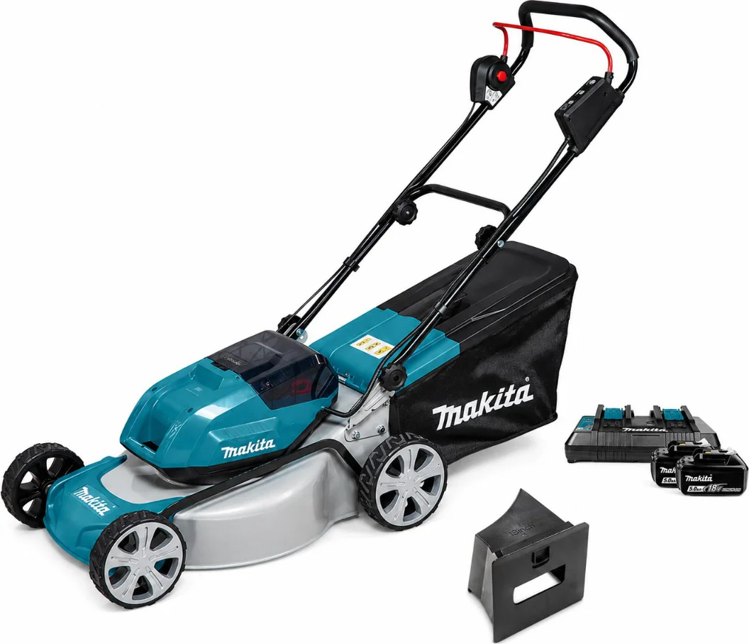 Makita DLM463PT2 Accu Grasmaaier 46cm 2x18V 5.0 Ah