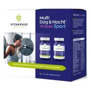 Vitakruid Multi Dag & Nacht Vrouw Sport 60 tabletten