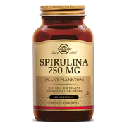 Solgar Spirulina (Alg) 750 mg Capsules 80VCP