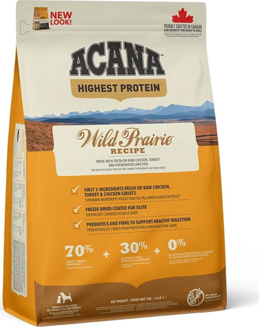 Acana Hondenvoer Highest Protein Wild Prairie 2 kg