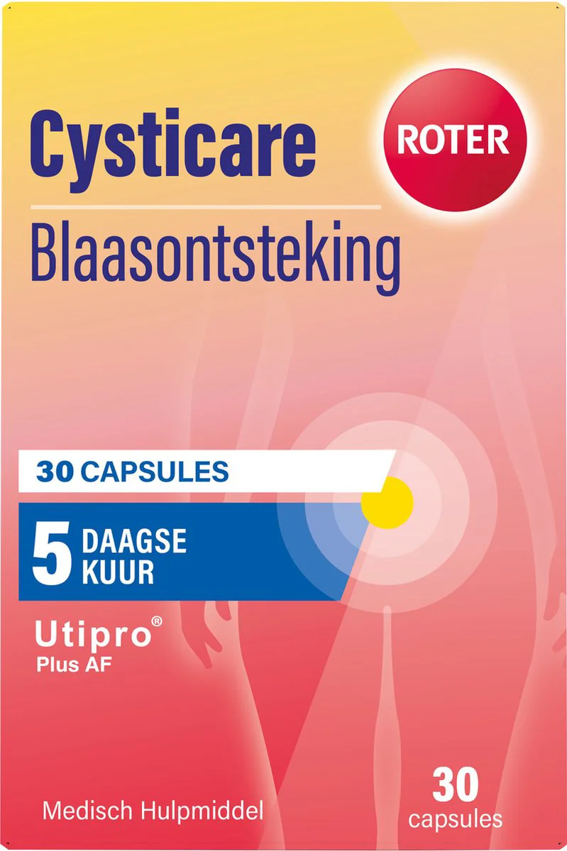 Roter Cysticare 5 Daagse Kuur 30 capsules