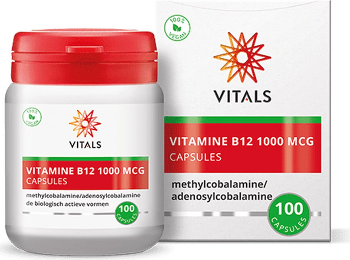 Vitals B12 1000 Mcg 100 capsules