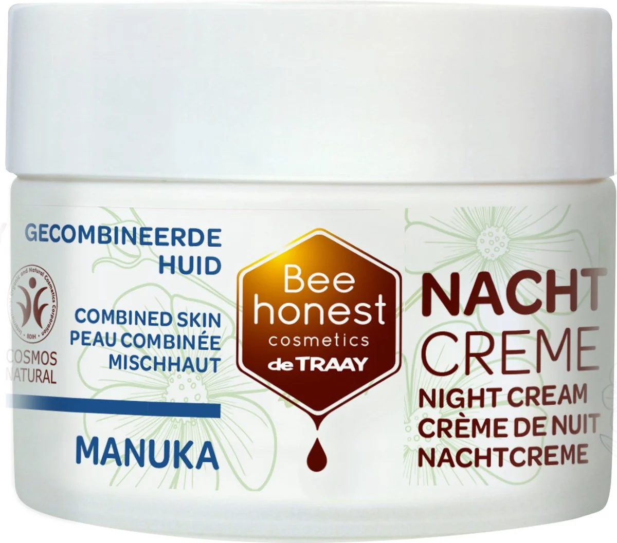 Bee Honest Nachtcrème Manuka 50ML