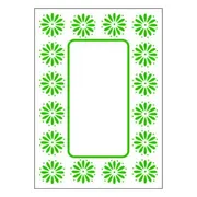 Embossingfolder Crafts too CTFD3049 - frame "Daisy" madeliefjes - embossingmal lente - 15 x 10 cm - mal