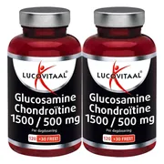 2x Lucovitaal Glucosamine Chondroïtine 1500/500 mg 150 tabletten