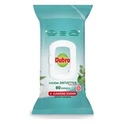 Dubro Hygiëne Ontvetter Doekjes Eucalyptus 80ST