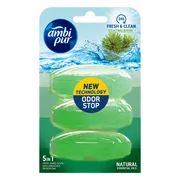 Ambi Pur Toiletblok Navulling Tea Tree & Dennen 3 stuk