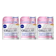 3x NIVEA Cellular Filler Dagcrème Anti-Age SPF 30 50 ml