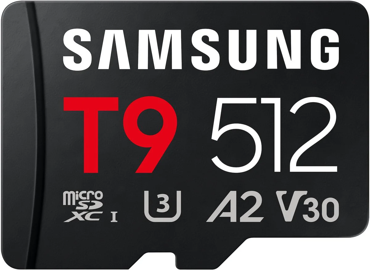 Samsung MicroSDXC T9 512GB 200MB/s