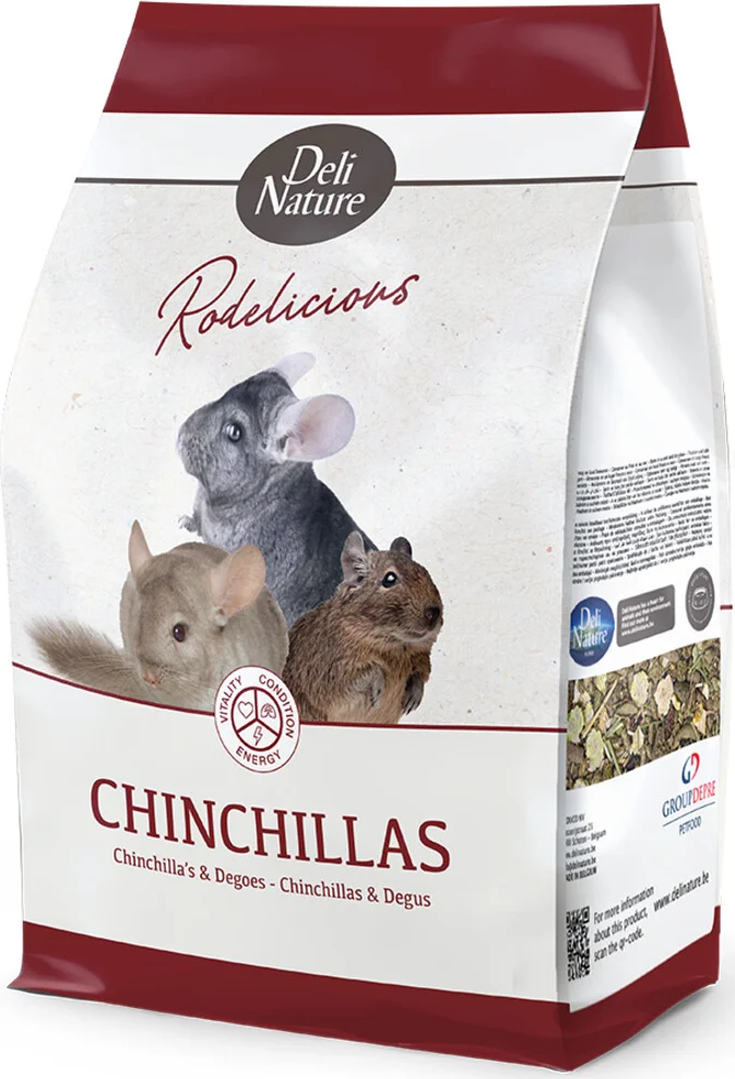 Deli Nature Chinchillavoer Rodelicious 2,5 kg