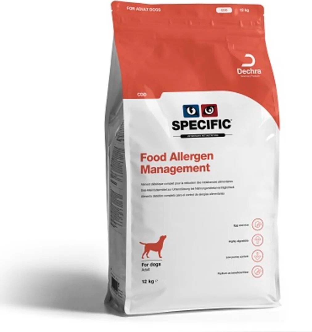 Specific CDD Hondenvoer Food Allergen Management 12 kg