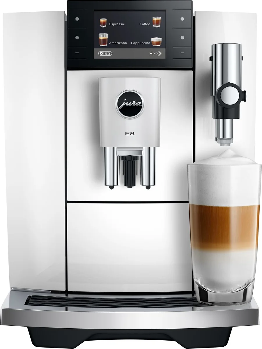 JURA E8 Piano White (ED)