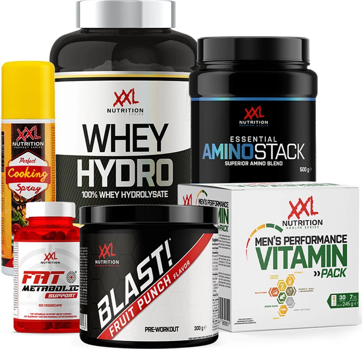 XXL Nutrition Essential Amino Stack Fruit Punch 500 gr
