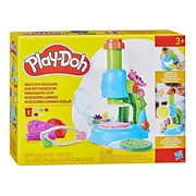 Play-Doh Microscoop met Licht Speelset - Boetseerklei - 5 Play-Doh Potjes - Knutselen voor kinderen