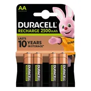 10x Duracell Oplaadbare Batterijen AA 4 stuks