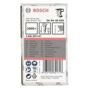 Bosch Professional Afwerknagel verzinkt 50mm 20° 16Ga VE=2000 - 2608200531
