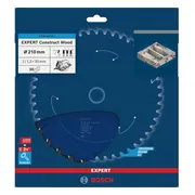 Bosch Professional Cirkelzaagblad EXPERT Construct Wood | Ø 210 x 2,0 x 30mm 30T - 2608644141