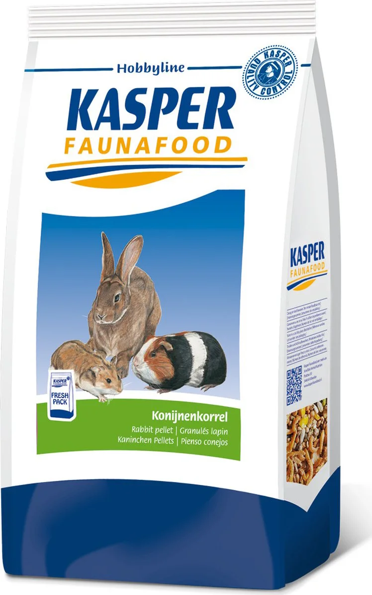 Kasper Faunafood Konijnenkorrel Hobby 4 kg