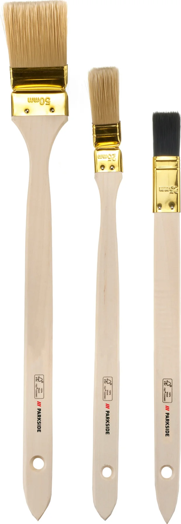 PARKSIDE Kwastenset, 3-delig (Radiator)