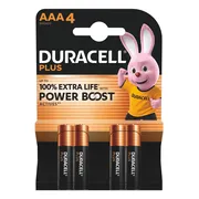 3x Duracell Alkaline Batterijen Mainline Bst AAA 4 stuks