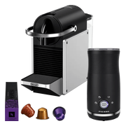 De'Longhi Nespresso Pixie EN127.S + Pierre Melkopschuimer
