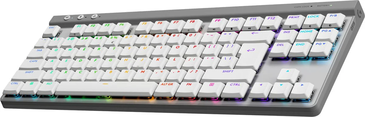 Logitech G515 TKL Lightspeed Gaming Toetsenbord Qwerty Wit