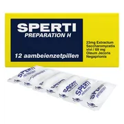 Sperti Preparation H Zetpillen 12ST